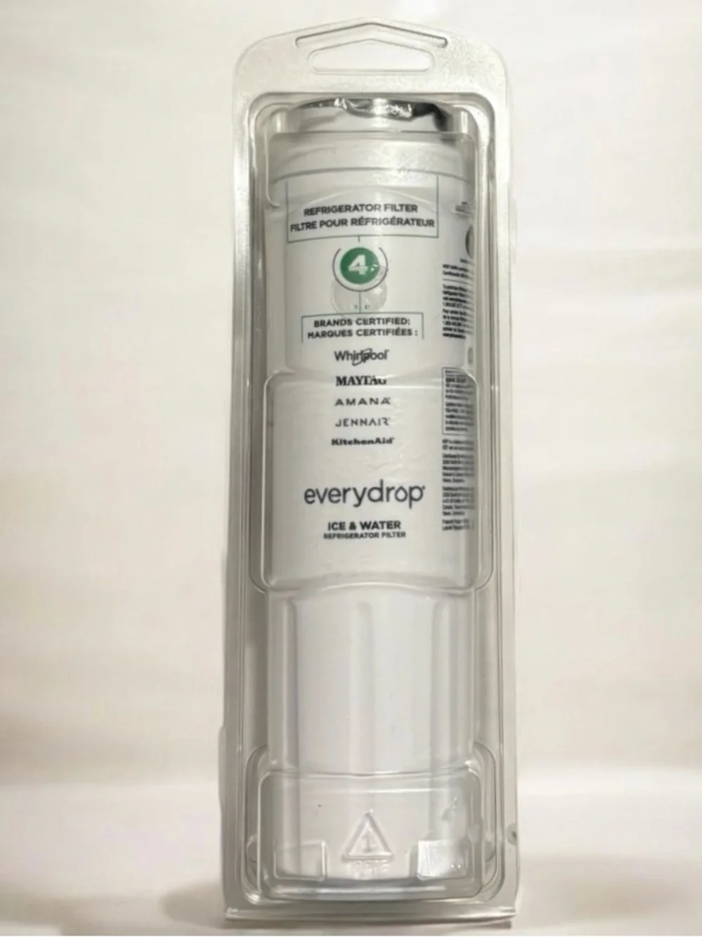 NEW Everydrop by Whirlpool Filter 4 EDR4RXD1 Genuine Refrigerator Water Filter
